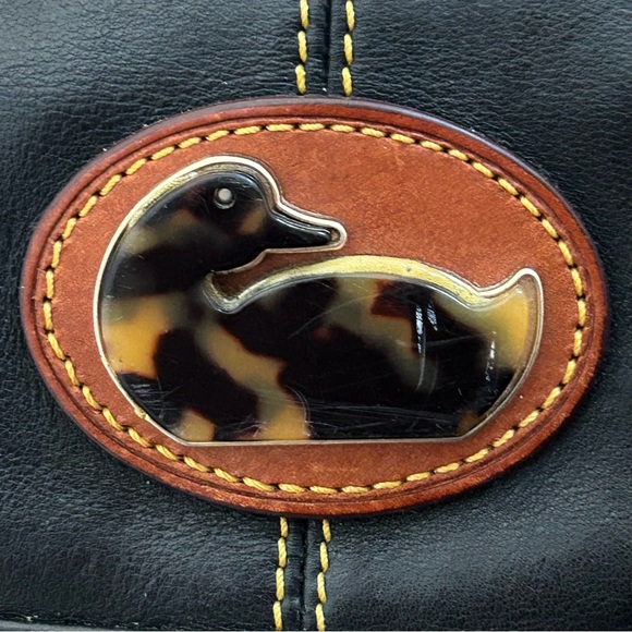 Vintage Dooney & Bourke Fairfield Champosa Black - Picture 5 of 12